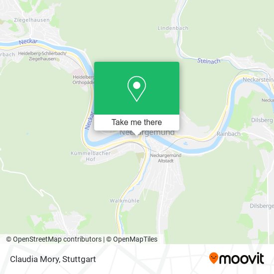 Claudia Mory map