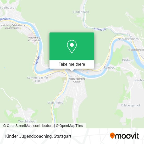 Kinder Jugendcoaching map