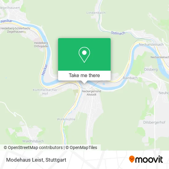 Карта Modehaus Leist