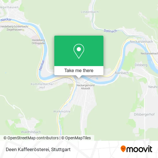 Карта Deen Kaffeerösterei