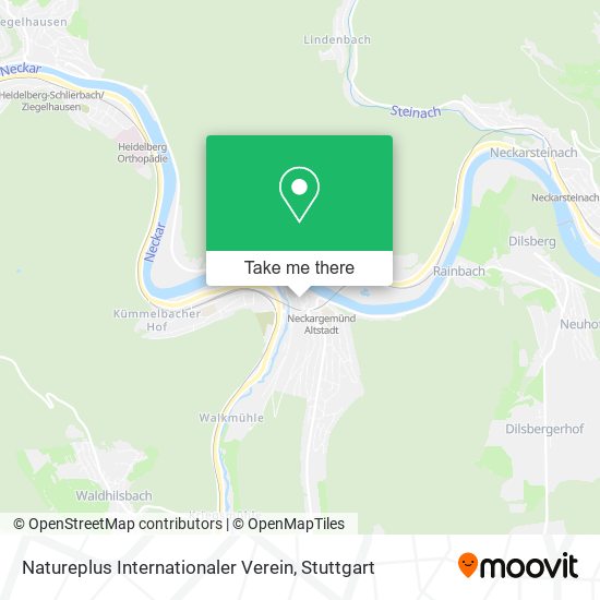 Natureplus Internationaler Verein map