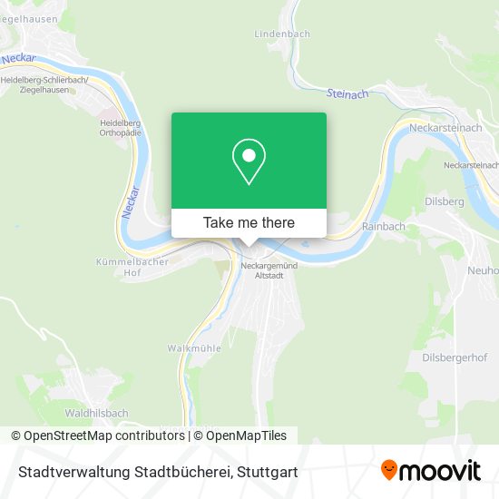 Stadtverwaltung Stadtbücherei map