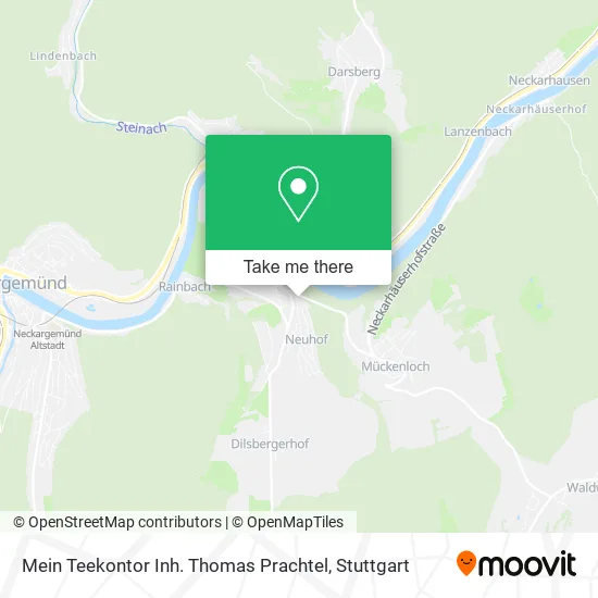 Карта Mein Teekontor Inh. Thomas Prachtel