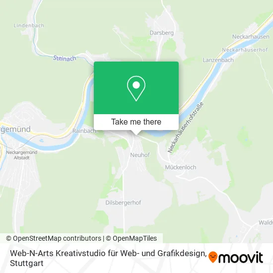 Карта Web-N-Arts Kreativstudio für Web- und Grafikdesign