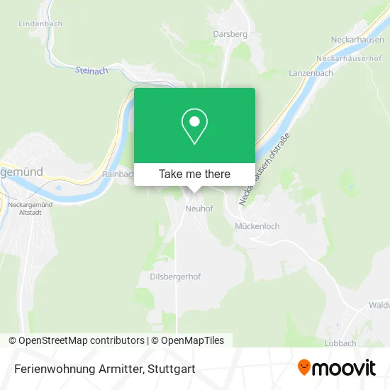 Карта Ferienwohnung Armitter