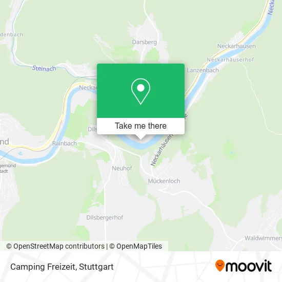 Карта Camping Freizeit