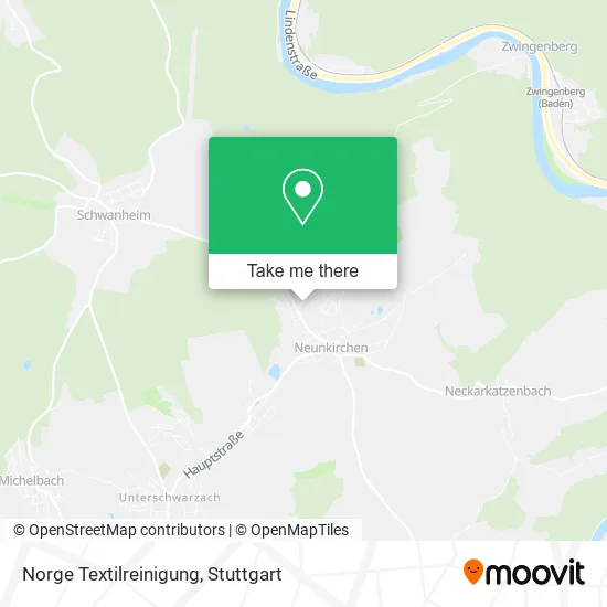 Norge Textilreinigung map