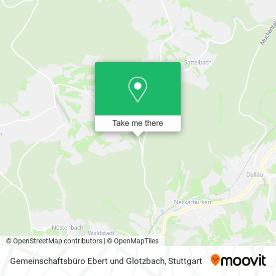 Карта Gemeinschaftsbüro Ebert und Glotzbach