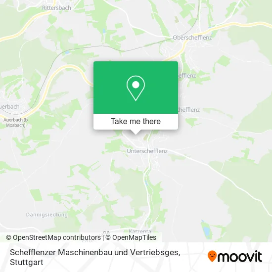 Карта Schefflenzer Maschinenbau und Vertriebsges