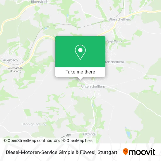 Карта Diesel-Motoren-Service Gimple & Füwesi