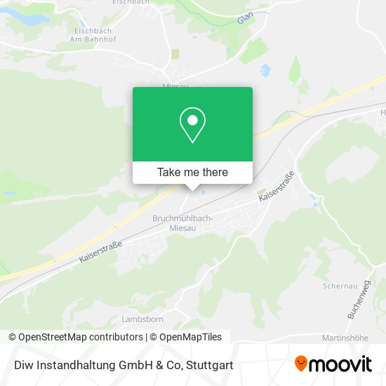 Карта Diw Instandhaltung GmbH & Co