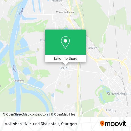 Volksbank Kur- und Rheinpfalz map