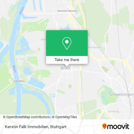 Карта Kerstin Falk Immobilien