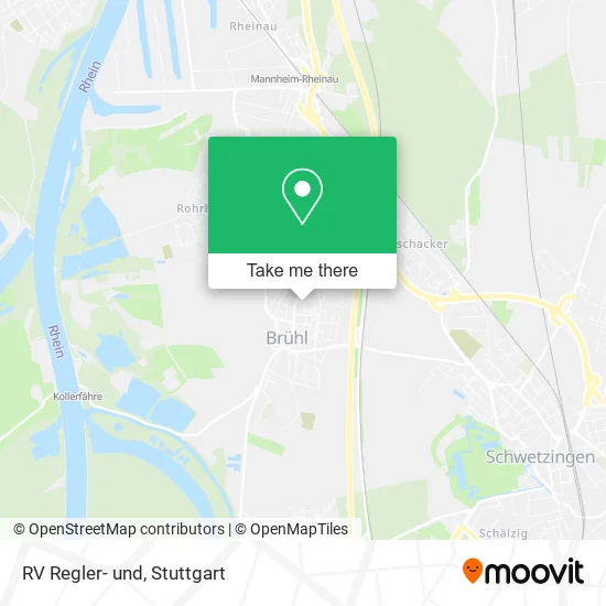 Карта RV Regler- und