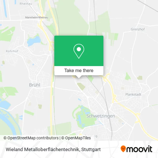 Карта Wieland Metalloberflächentechnik