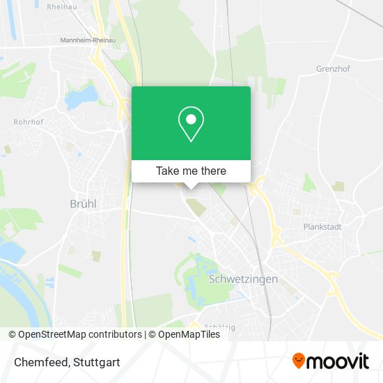 Карта Chemfeed