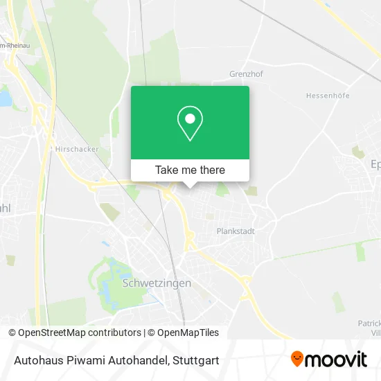 Карта Autohaus Piwami Autohandel