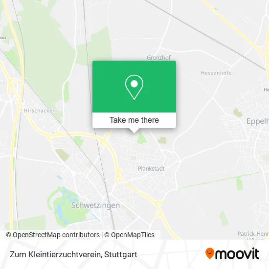 Карта Zum Kleintierzuchtverein