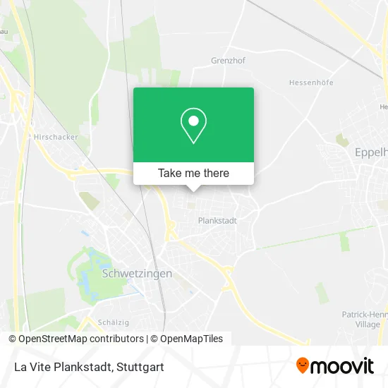 Карта La Vite Plankstadt