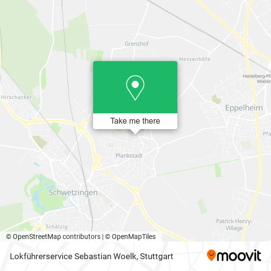 Карта Lokführerservice Sebastian Woelk