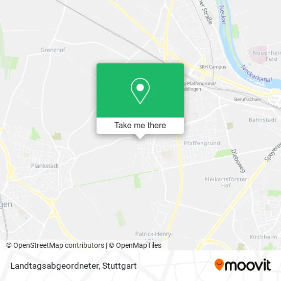 Карта Landtagsabgeordneter