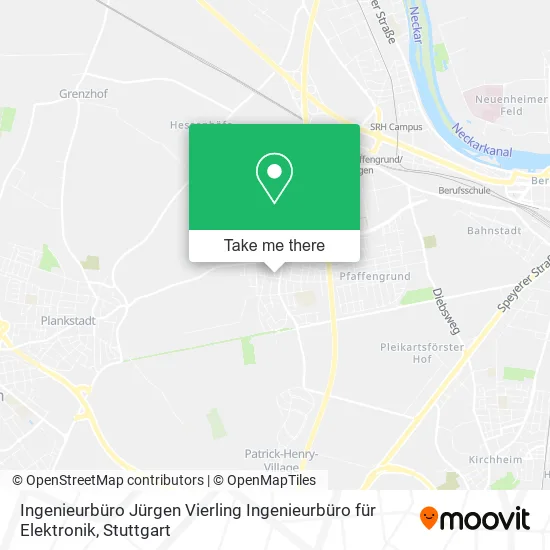 Карта Ingenieurbüro Jürgen Vierling Ingenieurbüro für Elektronik