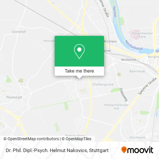 Dr. Phil. Dipl.-Psych. Helmut Nakovics map