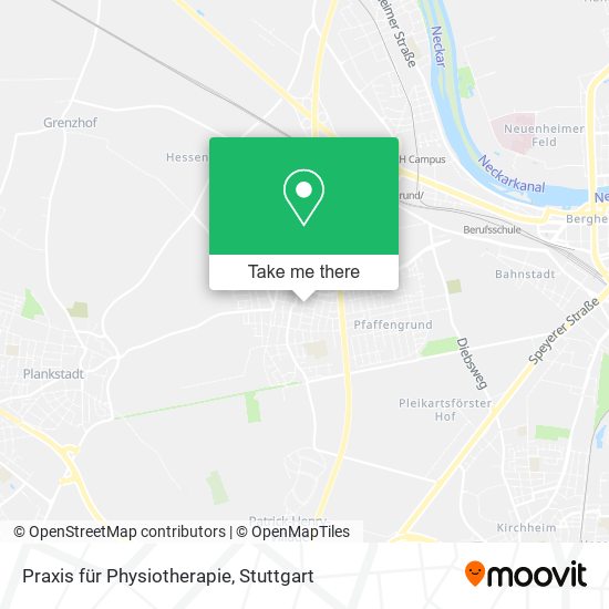 Карта Praxis für Physiotherapie