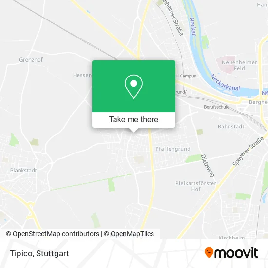 Карта Tipico