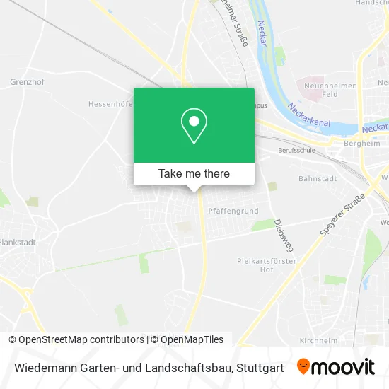 Карта Wiedemann Garten- und Landschaftsbau