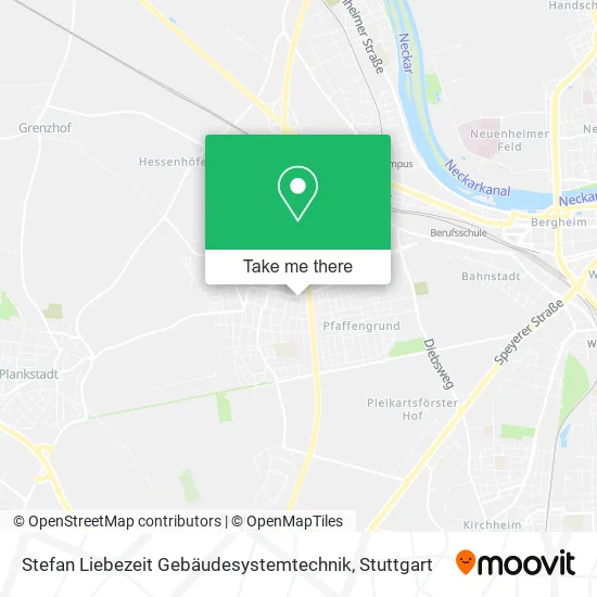 Карта Stefan Liebezeit Gebäudesystemtechnik