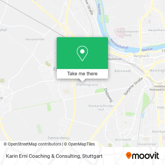 Карта Karin Erni Coaching & Consulting