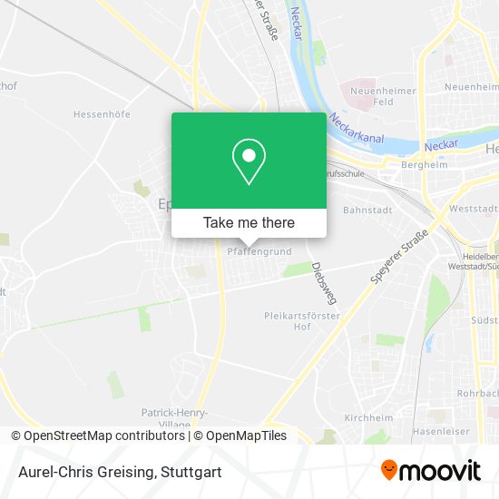 Aurel-Chris Greising map