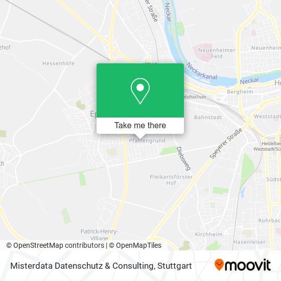 Misterdata Datenschutz & Consulting map