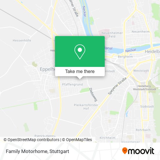 Family Motorhome map