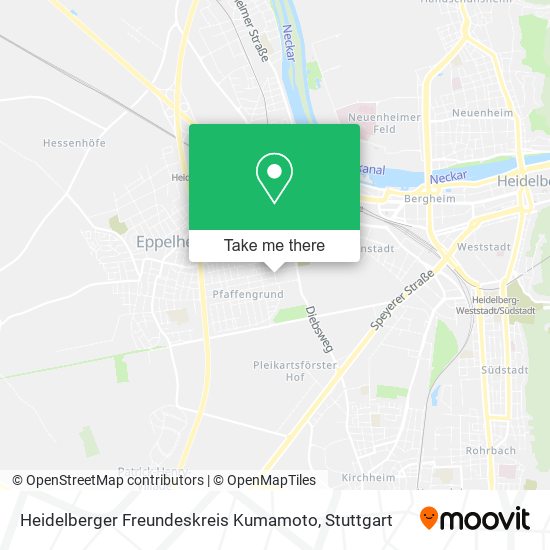 Heidelberger Freundeskreis Kumamoto map