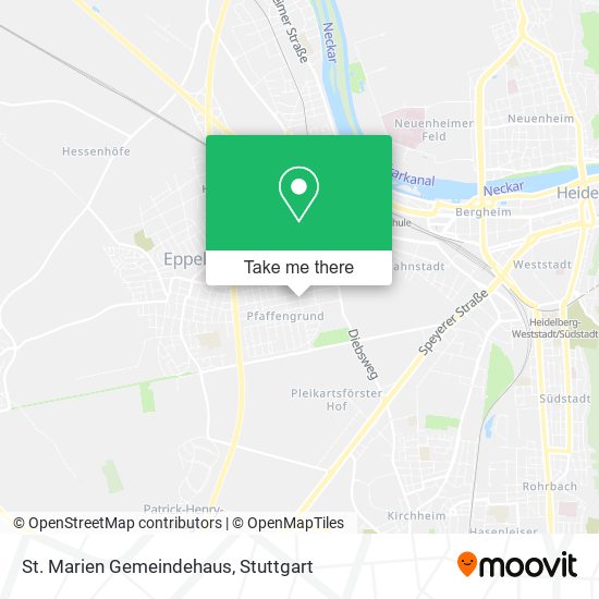 St. Marien Gemeindehaus map