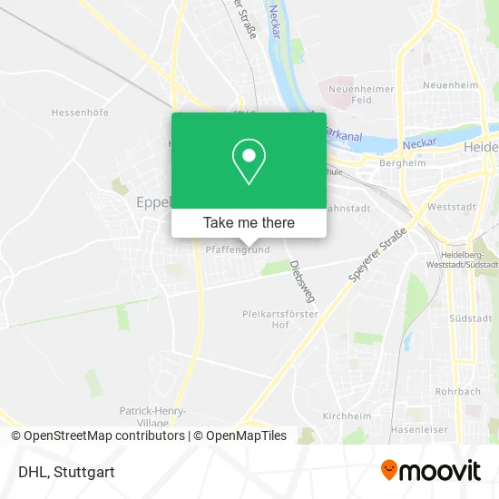 Карта DHL