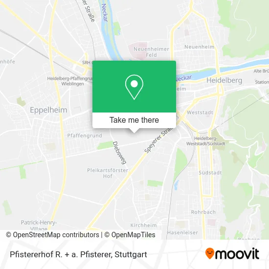 Pfistererhof R. + a. Pfisterer map