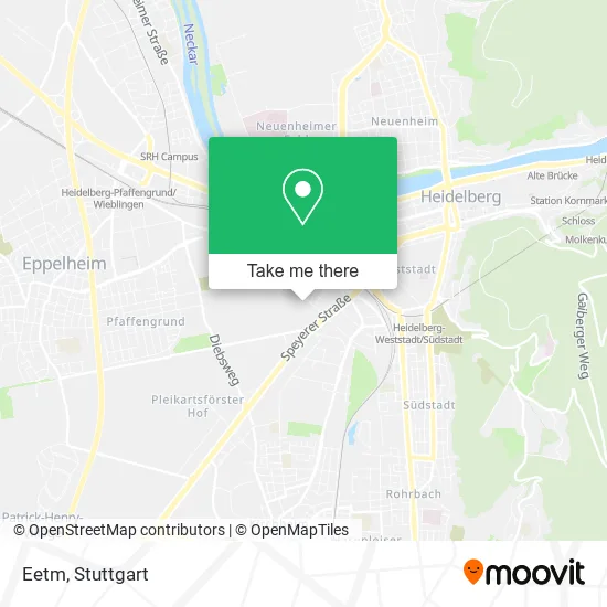 Карта Eetm