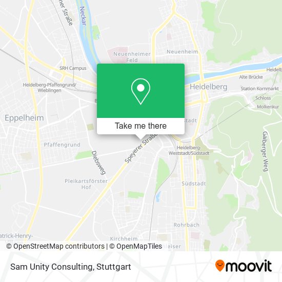 Sam Unity Consulting map