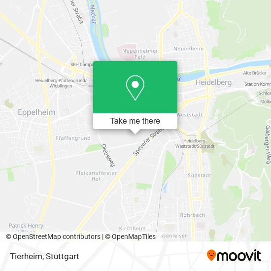 Карта Tierheim