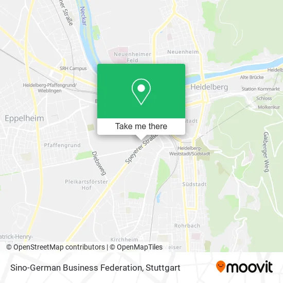 Карта Sino-German Business Federation