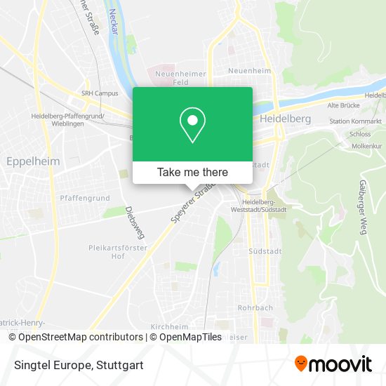 Singtel Europe map