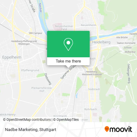 Карта Nadbe Marketing