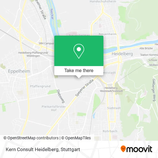 Карта Kern Consult Heidelberg