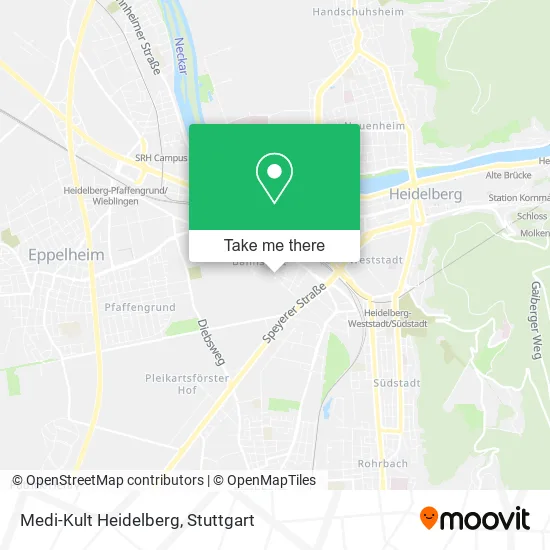 Карта Medi-Kult Heidelberg