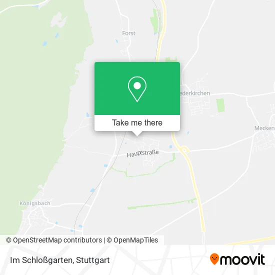 Карта Im Schloßgarten