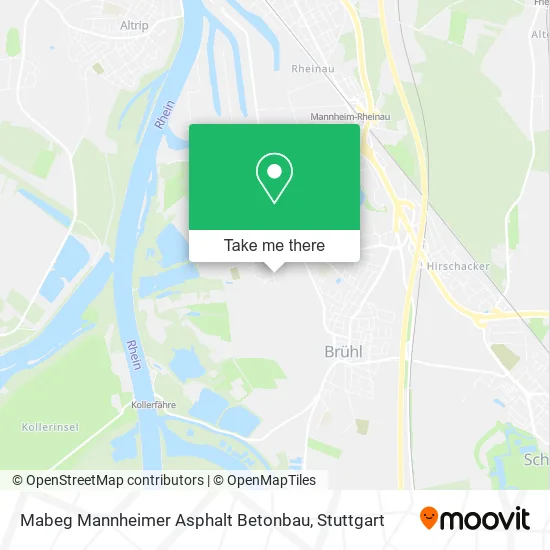 Карта Mabeg Mannheimer Asphalt Betonbau