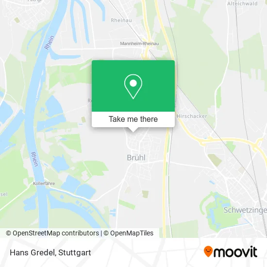 Карта Hans Gredel